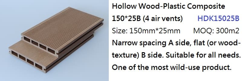 Wood_Plastic Composite ER_WPC_HDK15025B